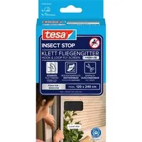 Tesa tesa Fliegengitter "Premium" für Fenster 120 x 240 cm, anthrazit – Produktbild 1 von 1