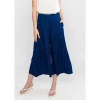 blutsgeschwister Blutsgeschwister Sommerhose In Full Bloom Culotte, Noble blue club (blau), – Produktbild 1 von 1