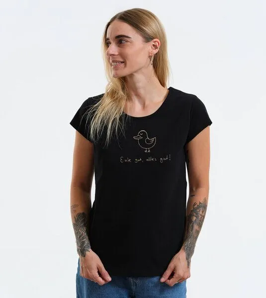 Gary Mash GARY MASH Shirt Asheville Ente gut aus Biobaumwolle, Schwarz, – Produktbild 8 von 8