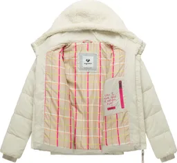 ragwear ragwear Steppjacke Patuff Y Leichte Winterjacke im Teddy-Stepp-Materialmix mit Kapuze, winddicht – Produktbild 1 von 1