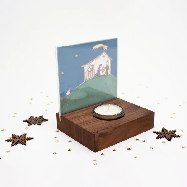 klotzaufklotz klotzaufklotz Weihnachtskrippe Mini Landschaft – Produktbild 5 von 7