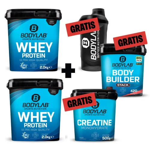 Bodylab24 Bodylab24 Whey + BIG PACK Bodybuilder Stack (420 Kapseln) – Produktbild 7 von 8