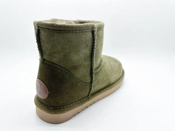 thies Stiefel aus Schaffell "thies Classic boot", Olive (grün), – Produktbild 4 von 4