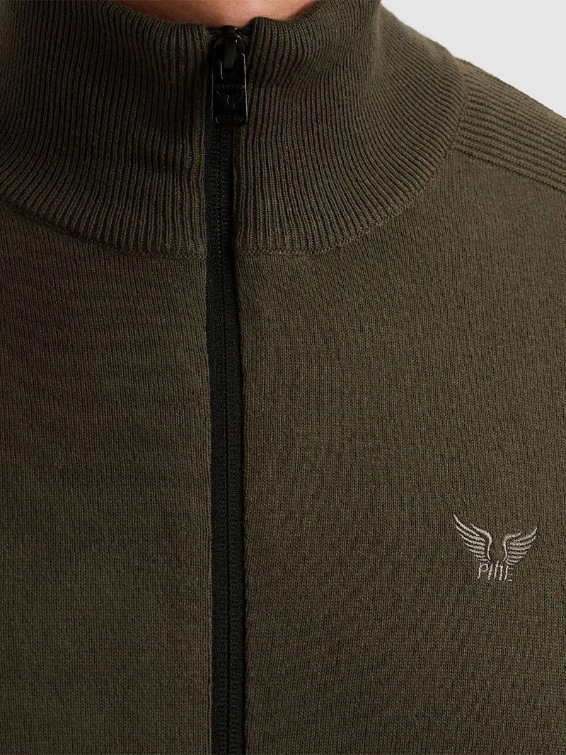 PME Legend PME Legend Strickjacke Beluga - Größe XXL, Anthrazit, – Produktbild 3 von 5