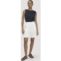 hessnatur hessnatur Shorts Relaxed aus weichem TENCEL Lyocell mit Leinen, Naturweiss, – Produktbild 1 von 1