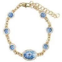 El Puente El Puente Armband "Blue Flower" | Fair Trade & Handmade aus Indien – Produktbild 1 von 1