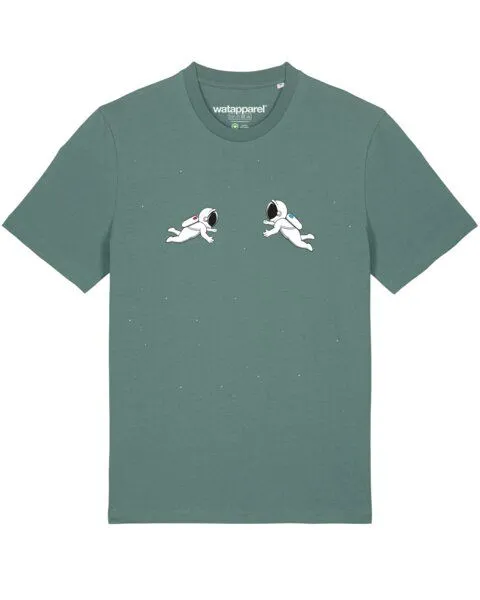 watapparel watapparel T-Shirt Unisex Space love, Green bay, – Produktbild 1 von 3