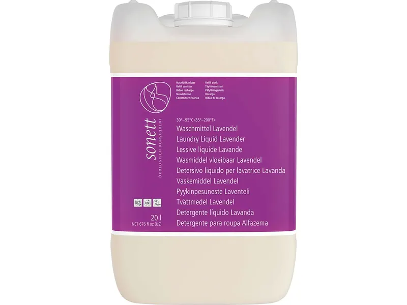 Sonett Sonett Flüssigwaschmittel "Lavendel", 20 l – Produktbild 1 von 1