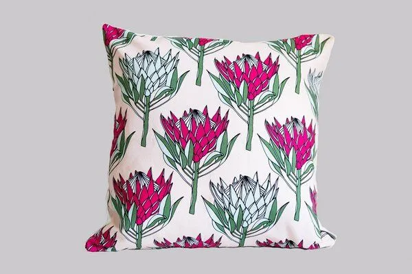 a Love Supreme a Love Supreme Kissenbezug King Protea 50 x 50cm, Pink, – Produktbild 1 von 2