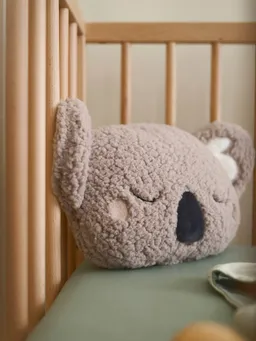 Vertbaudet Deko-Kissen KOALA aus Teddyfleece Kinderzimmer – Produktbild 1 von 1