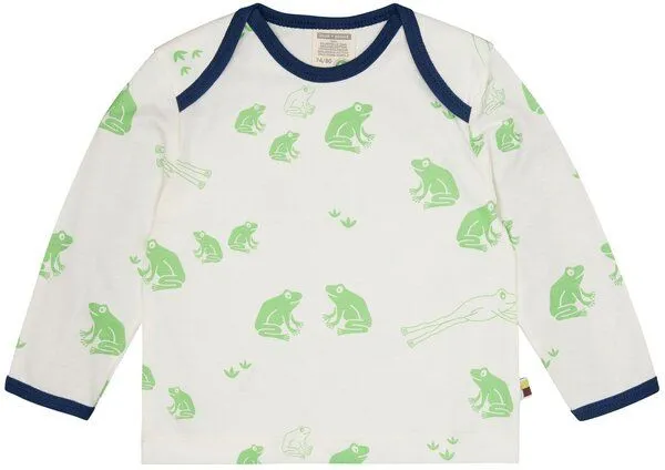 loud + proud loud + proud Babys & Kinder Shirt Druck, GOTS-zertifiziert, Opal(grün), – Produktbild 2 von 2
