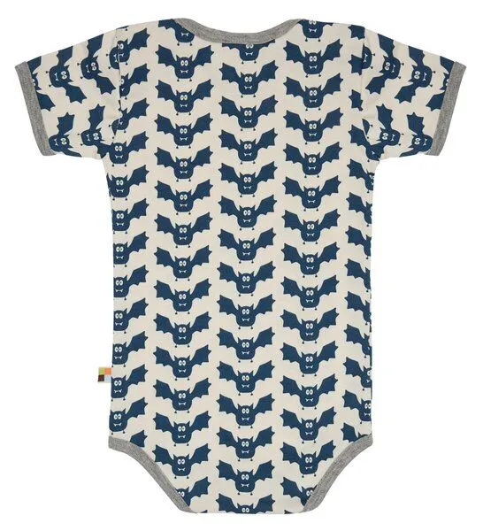 loud + proud loud + proud Baby Body Kurzarm, GOTS-zertifiziert, Ultramarin(blau), – Produktbild 2 von 2