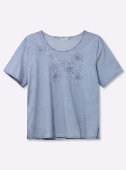 sheego Shirt bleu – Produktbild 1 von 1
