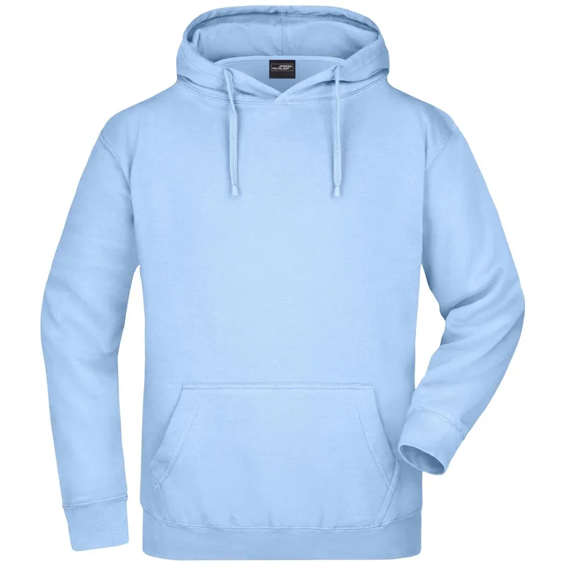 James & Nicholson James & Nicholson Klassisches Kapuzensweatshirt JN047, Light blue, – Produktbild 1 von 1