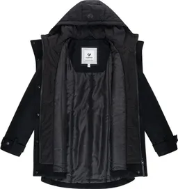 ragwear ragwear Wintermantel Petuja Felt YOUMODO Klassischer Damen Kurzmantel mit Kapuze – Produktbild 1 von 1