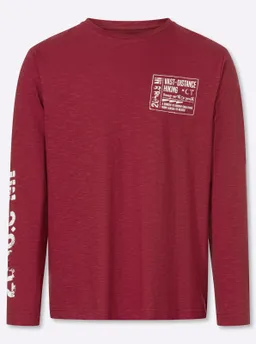 Catamaran Langarmshirt kirsche-bedruckt – Produktbild 1 von 1