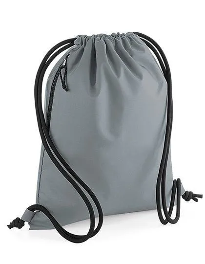 BagBase BagBase Recycled Gymsac, Grau, – Produktbild 2 von 2