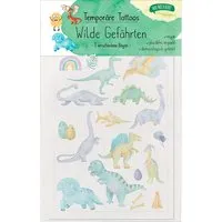 MAL MICH BUNT MAL MICH BUNT Kindertattoo-Set "Wilde Gefährten" – Produktbild 1 von 2