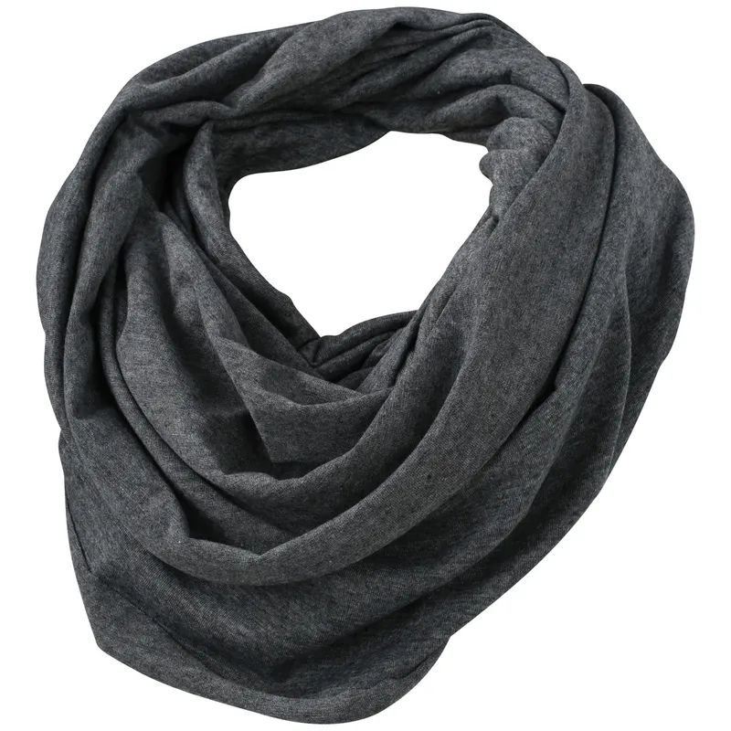 Myrtle Beach myrtle beach Urban-Style Schlauchschal MB6578 75 x 80 cm black-melange – Produktbild 1 von 1