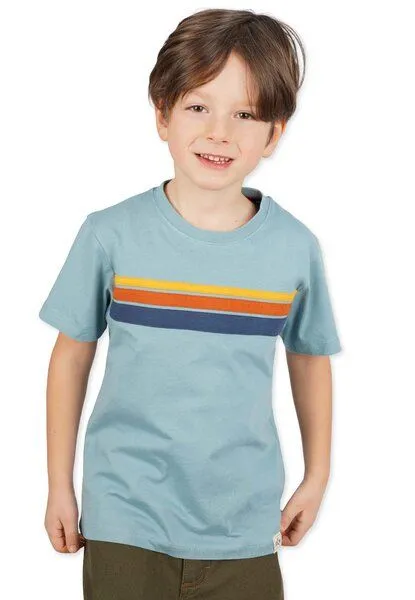 Band of Rascals Band of Rascals 70th Stripes T-Shirt, Arctic-blue, – Produktbild 1 von 6