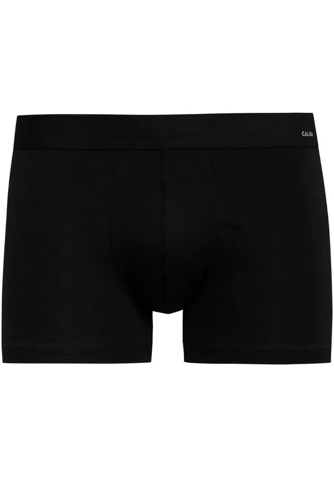 CALIDA CALIDA Boxershorts Cotton Code Komfortbund, Baumwoll-Mix, elastisch, ohne Eingriff, Schwarz, – Produktbild 3 von 5