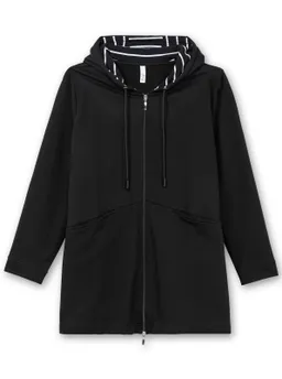 sheego Sweatjacke schwarz – Produktbild 1 von 1