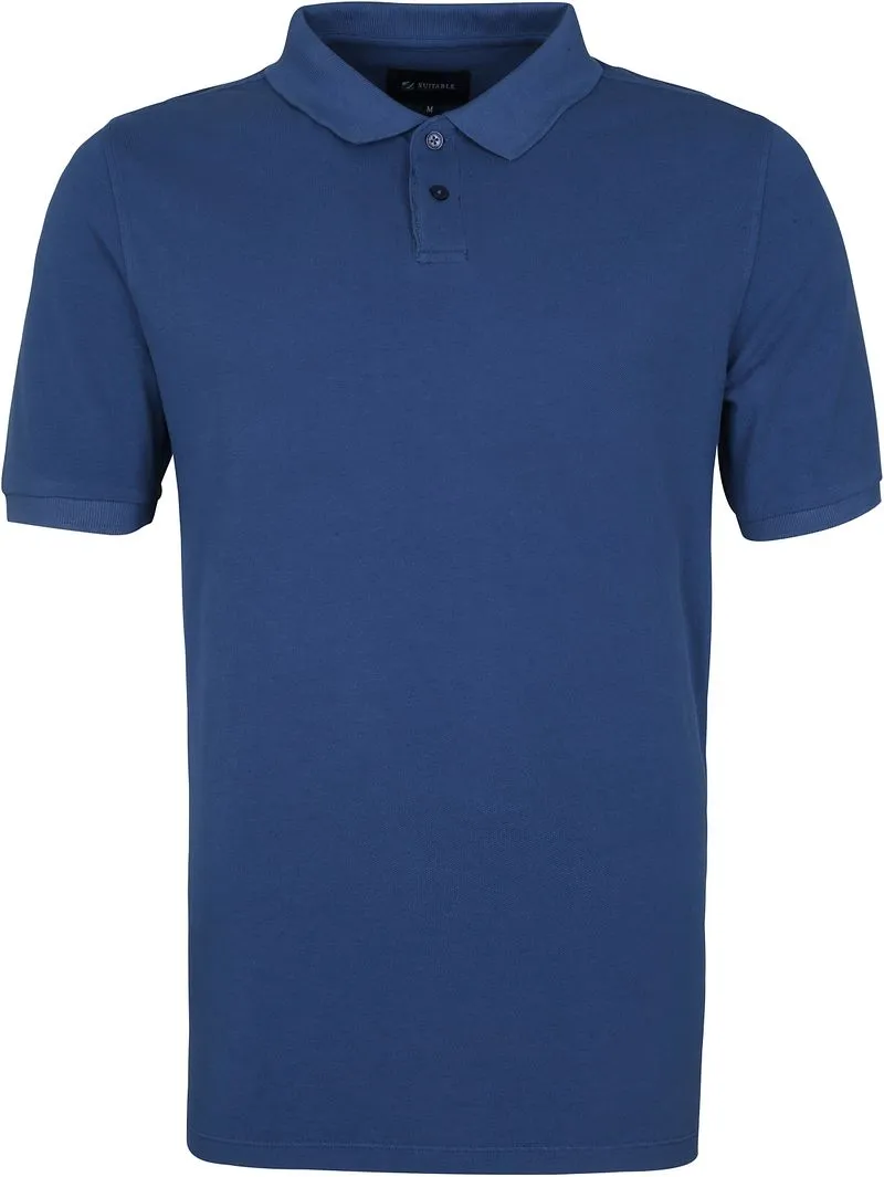 Suitable Suitable Respect Poloshirt Pete Dunkelblau - Größe XXL, Dunkelblau, – Produktbild 2 von 5