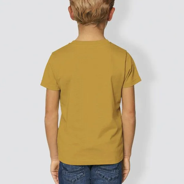 little kiwi little kiwi Kinder T-Shirt, "Igel", Ocker, – Produktbild 2 von 2