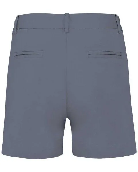 YTWOO YTWOO Damen Bermudashorts aus Bio Baumwolle mit weicher Haptik, Grau, – Produktbild 4 von 4
