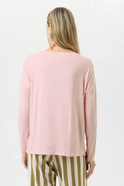 mey Mey Damen T-Shirt rundhals "Pure Chic" aus FSC-Modal, Bonbon pink, – Produktbild 2 von 3