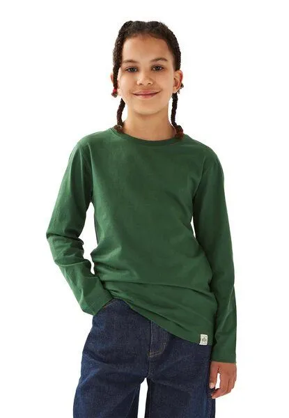 Band of Rascals Band of Rascals Basic Longsleeve, Dark-green, – Produktbild 1 von 3