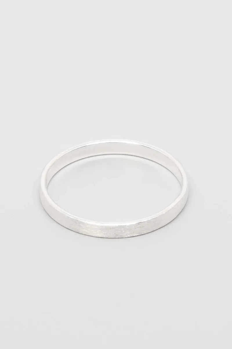 fejn fejn Damen vegan Band Ring Satin Silber, Silber, – Produktbild 2 von 2