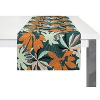 Nature by Adam Nature by Adam Tischläufer aus 100% Bio-Baumwolle - Made in Germany - Jungle, Dunkelgrün, – Produktbild 1 von 1