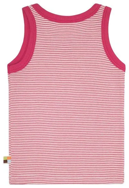 loud + proud loud + proud Babys & Kinder Doppelpack Unterhemden aus Feinripp, GOTS-zertifiziert, Pink, – Produktbild 4 von 4