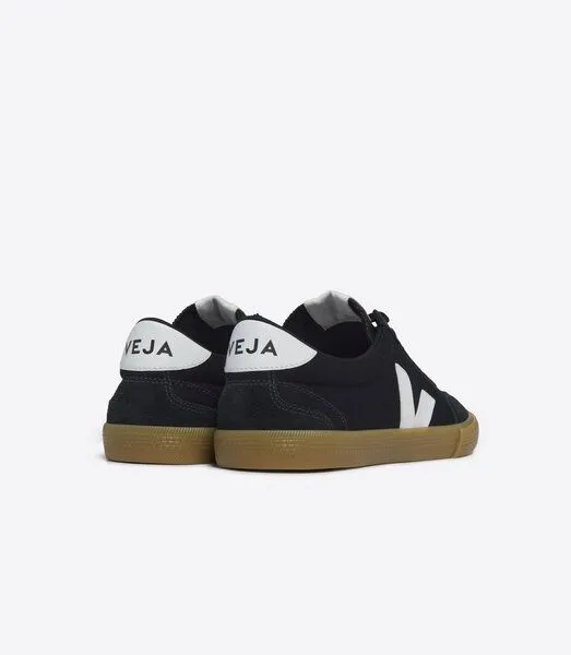 Veja Veja Damen-Sneaker Volley Canvas Black White Natural – Produktbild 5 von 5