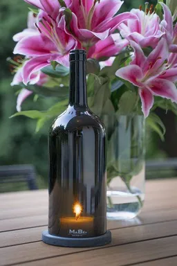 MaBe MaBe Windlicht (30cm) - klassisch - wertig - wunderbare & nachaltige Geschenkidee auch für ihn – Produktbild 1 von 1