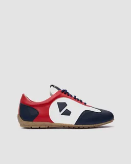BOHEMA BOHEMA Damen vegan Sneaker Damen Racer Blau/Rot/Weiß – Produktbild 1 von 1
