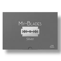 My-Blades My-Blades Rasierklingen Silber Doppelklingen 100 Stück – Produktbild 1 von 1