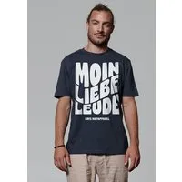 watapparel watapparel T-Shirt Unisex Moin liebe Leude, India ink grey, – Produktbild 1 von 1