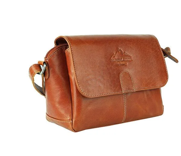 Alpenleder Alpenleder Umhängetasche MADL, Cognac, – Produktbild 2 von 4