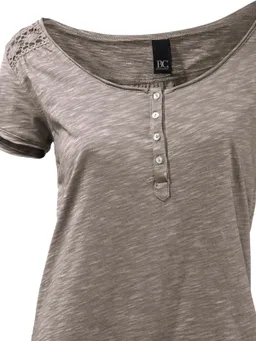 heine Rundhalsshirt taupe – Produktbild 1 von 1
