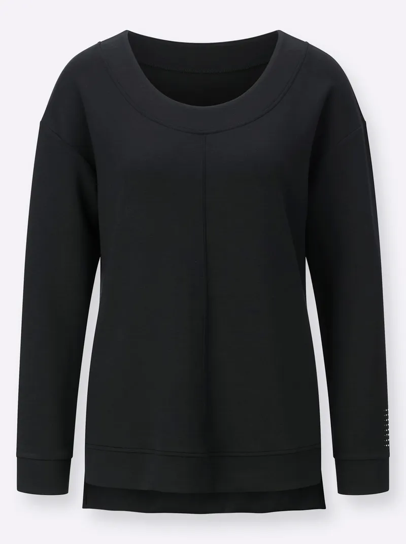 feel good Shirt schwarz, Schwarz, – Produktbild 1 von 2