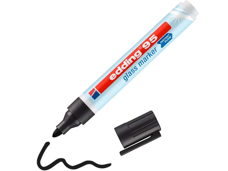 edding Glasmarker "95" schwarz – Produktbild 1 von 1