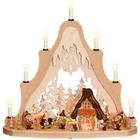 Zeidler Erzgebirge Zeidler Erzgebirge Lichterspitze mit Wichtel aus dem Erzgebirge – Produktbild 1 von 1