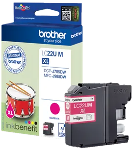 Brother Brother Tintenpatrone LC-22UM XL magenta – Produktbild 2 von 2