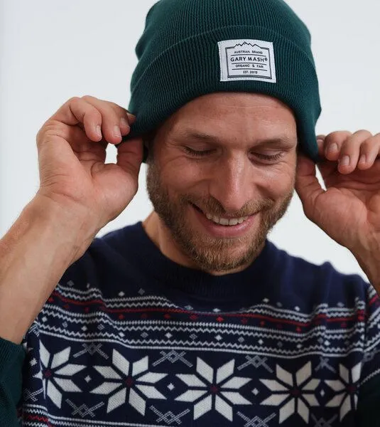 Gary Mash GARY MASH Mütze Jackson aus Biobaumwolle, Grün, – Produktbild 3 von 4