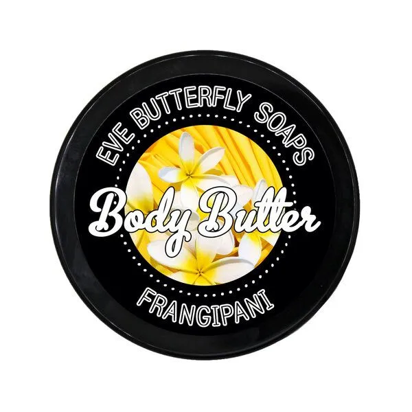 Eve Butterfly Soaps Eve Butterfly Soaps Shea Body Butter "Frangipani" – Produktbild 1 von 2