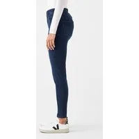 DAWN Damen Jeans SUN UP Powerstretch Design Details DAWN Bio-Baumwolle, Dark blue, – Produktbild 3 von 7