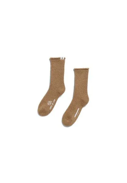 ARMEDANGELS ARMEDANGELS REC WOOL Unisex Socken aus Bio-Woll Mix (recycelt), Claystone melange, – Produktbild 1 von 1
