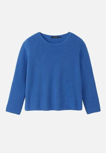 recolution Damen Strickpullover aus Bio-Baumwolle - VIOLA - recolution, Electric blue (blau), – Produktbild 2 von 4